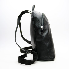 Рюкзак з м'якої шкіри чорного кольору Арт. YS-2878