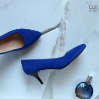 Туфлі-човники з замші Арт. 657-1/36