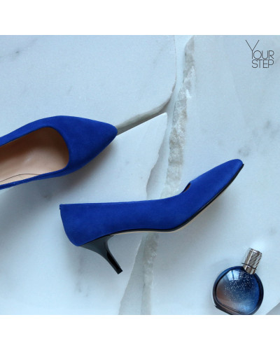 Туфлі-човники із замші Арт. 657-1/36