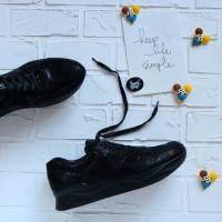 Кросівки з чорного нубуку Арт. 15-2 ДОП*