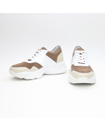 Кросівки у бежевих відтінках Арт. Kr-4/188