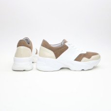 Кросівки у бежевих відтінках Арт. Kr-4/188