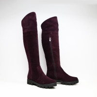 Ботфорти із замші 12-31(S2)