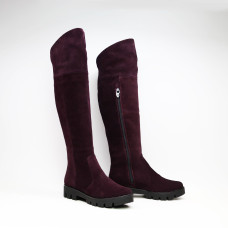 Ботфорти із замші 12-31(S2)