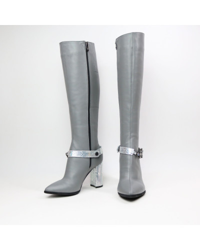 Чоботи на підборах Арт. 35-11/44Ок-3647