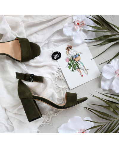 Босоніжки на підборах Арт. 853-3/48Ок