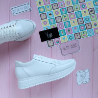 Білі шкіряні кеди Арт. Om-2/21869