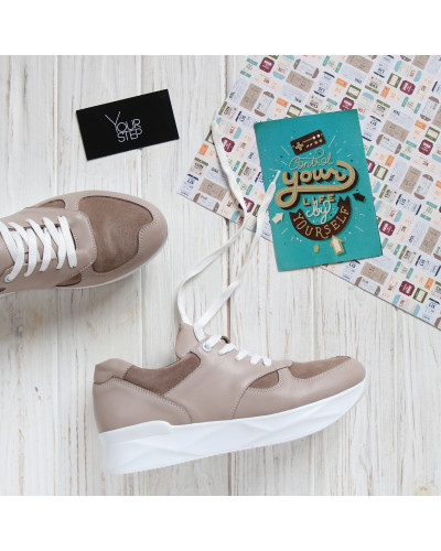 Кросівки у бежевих відтінках Арт. 15-2