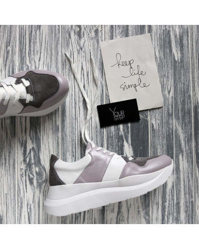 Кросівки із натуральної шкіри Арт. Kr-3/21970