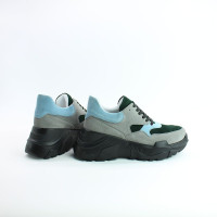 Кросівки з сірої замші Арт. 218-1/21950