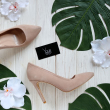 Туфлі-човники з натуральної замші Арт. 35-1/60Ок