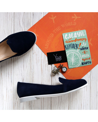 Сліпери синього кольору Арт. 05-3К(Mr8)