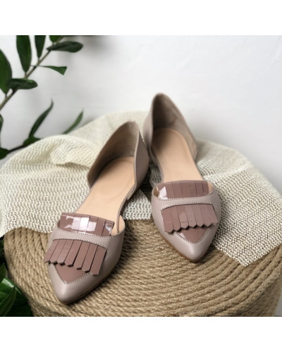 Балетки у бежевих відтінках Арт.: 17-8