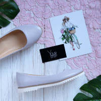 Балетки з натуральної шкіри Арт. 01-1Kr