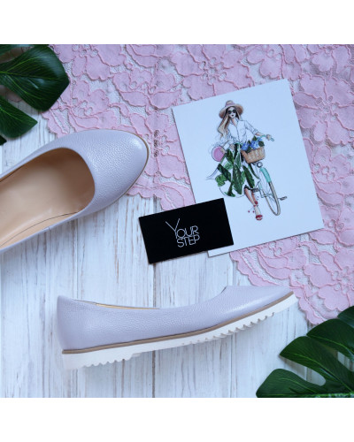 Балетки з натуральної шкіри Арт. 01-1Kr