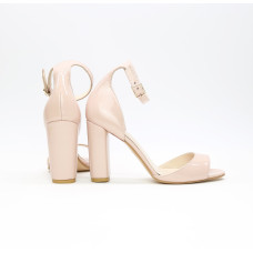 Рожеві лакові босоніжки Арт. 95-11/24Ок