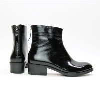 Ботинки из черного наплака Арт. 306-6(б/ф)