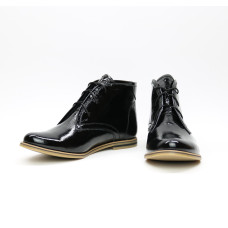 Чорні лакові черевики Арт. 12-5/12