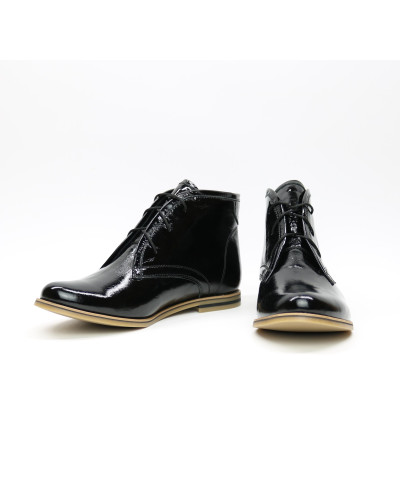 Чорні лакові черевики Арт. 12-5/12