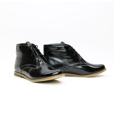 Чорні лакові черевики Арт. 12-5/12