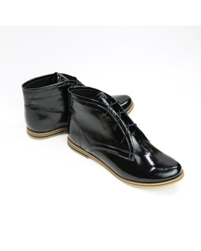 Чорні лакові черевики Арт. 12-5/12