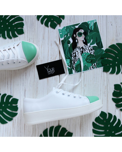 Кеди із натуральної шкіри Арт. 33-1/143