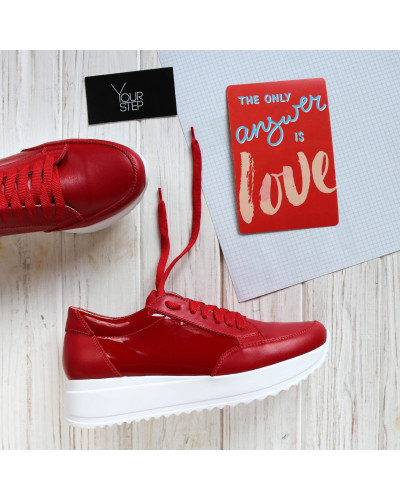 Кеди червоного кольору Арт. Om-2/21869