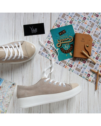 Бежеві кеди Арт. 33-1/143