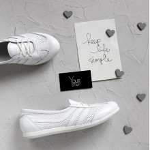 Кеди із білої шкіри Арт. 05-9(Am4)