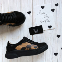 Кеди чорного кольору Арт. 15-6/187