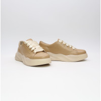 Кеди із карамельної шкіри Арт. T-1/195-Rb