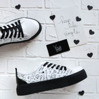 Кеди з натуральної шкіри Арт.15-4/192