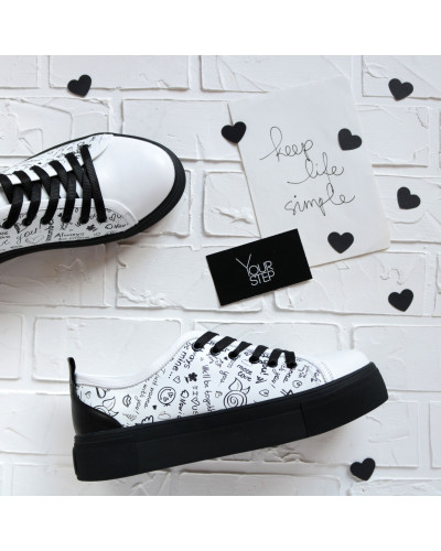 Кеди з натуральної шкіри Арт.15-4/192