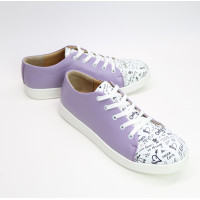 Кеди із натуральної шкіри Арт. Em-1