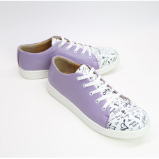 Кеди із натуральної шкіри Арт. Em-1