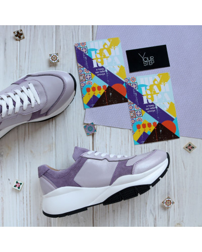 Кросівки зі шкіри та замші Арт. Т-3/21974