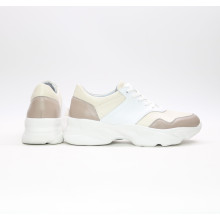 Бежеві шкіряні кросівки Арт. Kr-4/188