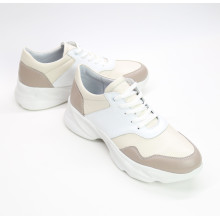 Бежеві шкіряні кросівки Арт. Kr-4/188