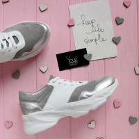 Кросівки з натуральної замші та шкіри Арт. Kr-4/188