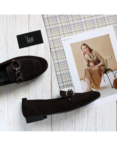 Лофери з натуральної замшіАрт. 156-1Hill-018016