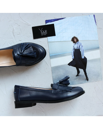 Лофери із натуральної шкіри Арт. 05-15 (Mar4)