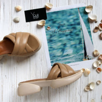 Шльопанці з карамельної шкіри Арт. 10-25/194