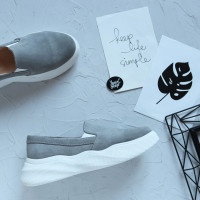 Сліпони із замші Арт. 15-1/195