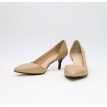 Туфлі-човники з карамельної шкіри Арт. 657-2/36