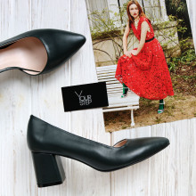 Туфлі-човники з темно-зеленої шкіри Арт. 657-2/47Ок