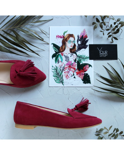 Балетки з велюру Арт.: 17-7К