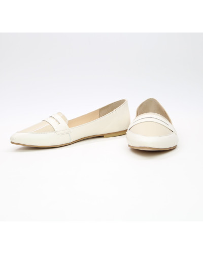 Балетки бежевого кольору Арт. 16-3