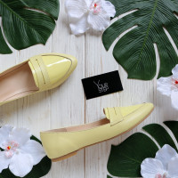 Балетки жовтого кольору Арт. 16-3