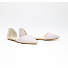 Балетки з натуральної шкіри з гострим носом Арт. 17-1