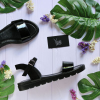 Босоніжки чорного кольору Арт. 10-5